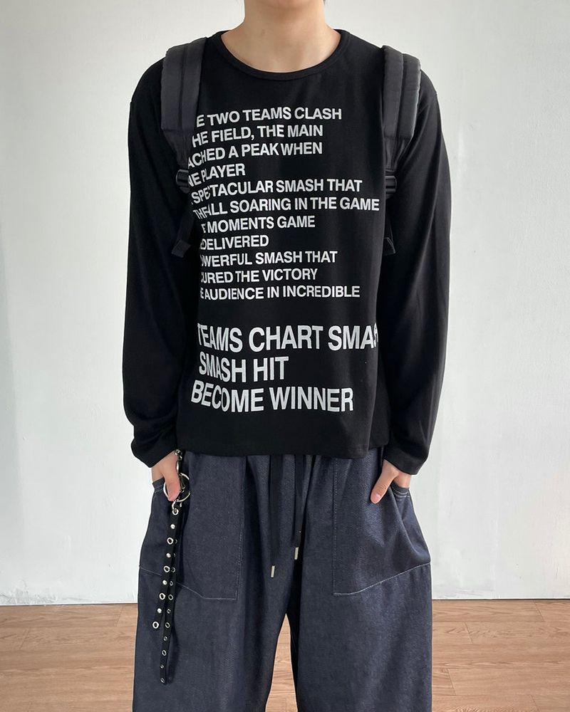 Hit Printing Long Sleeve