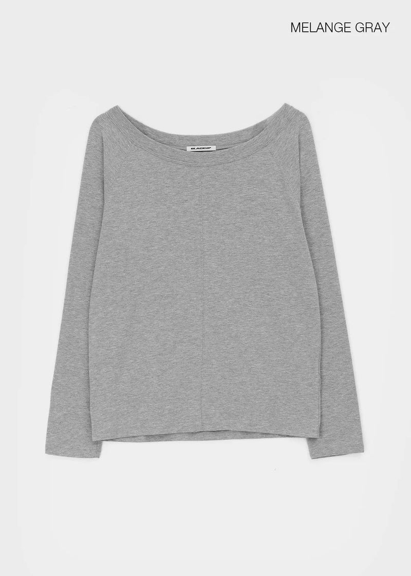 [MADE] HUR Off-shoulder Raglan Long Sleeve Tee