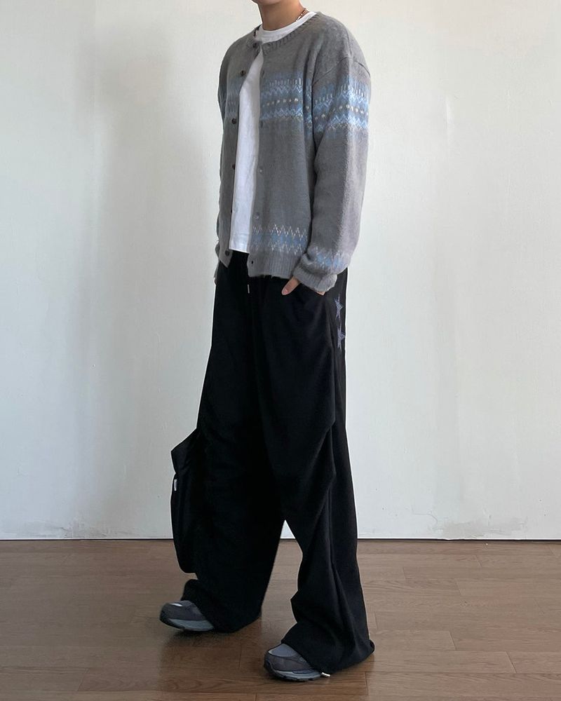 Cozy Nordic Knit Cardigan