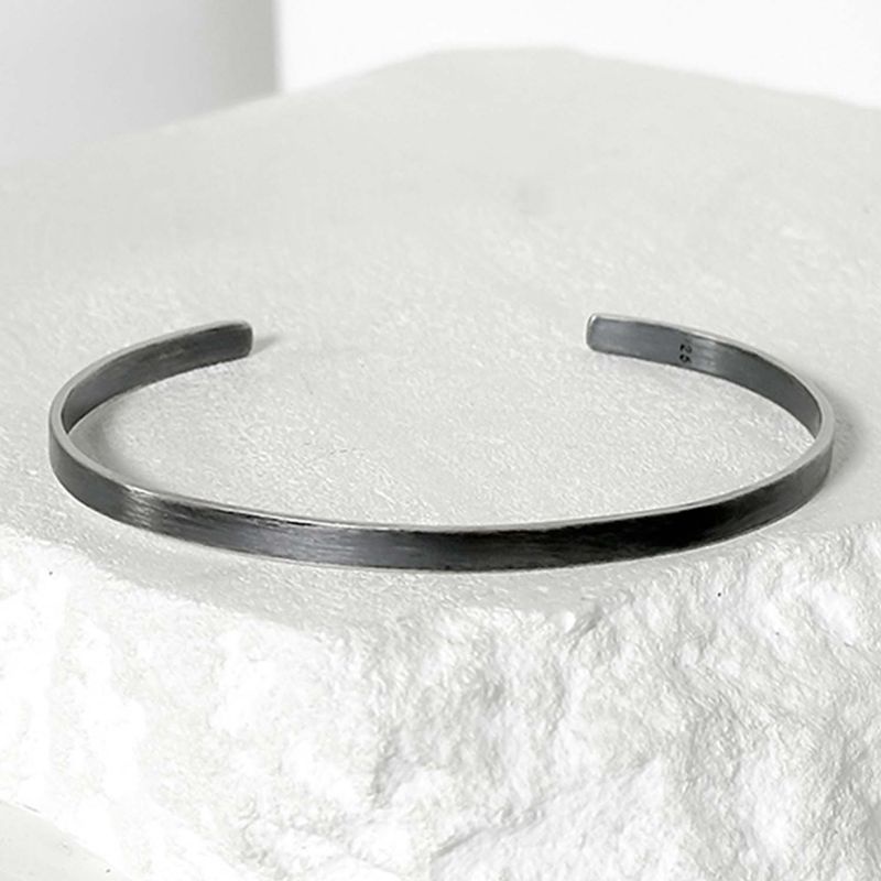 SV925-3.5mm SIMPLE none logo bangle_black