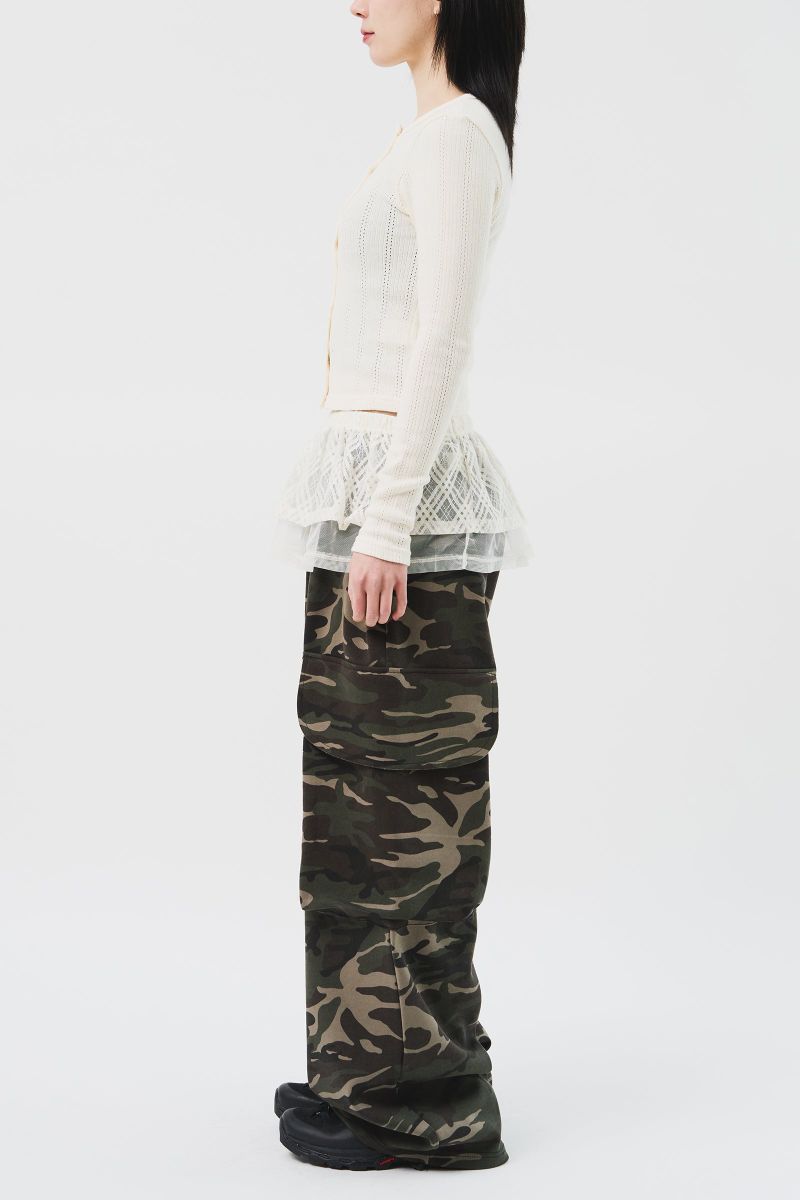 Teo Camo Pocket Sweatpants (2color)