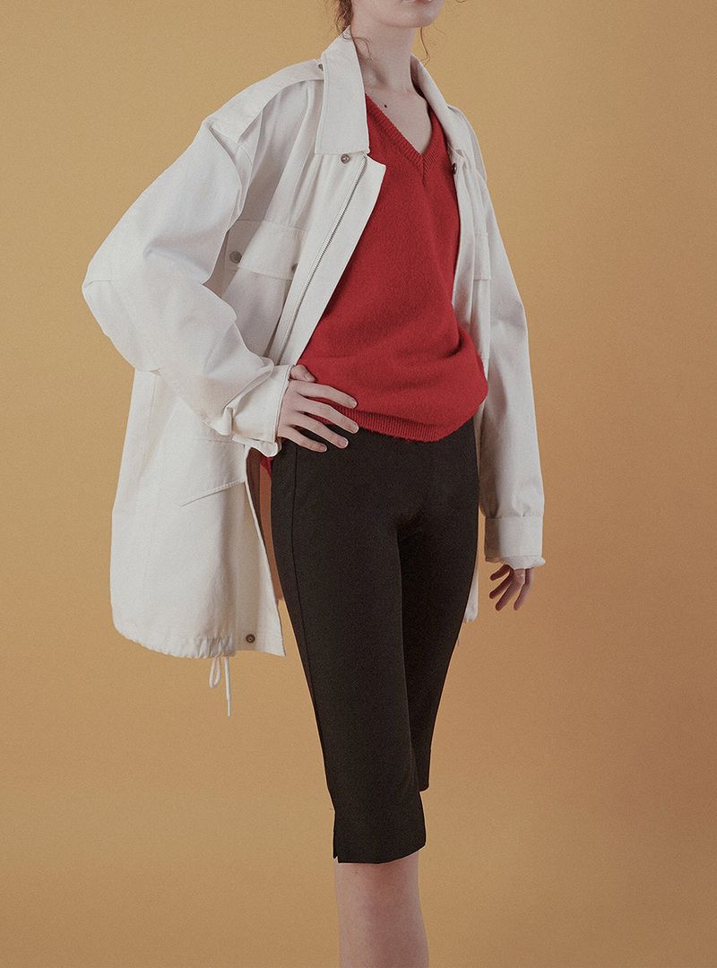 City work jacket_ivory