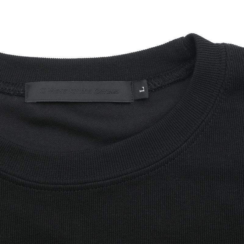 Essential Knit T Shirt Black
