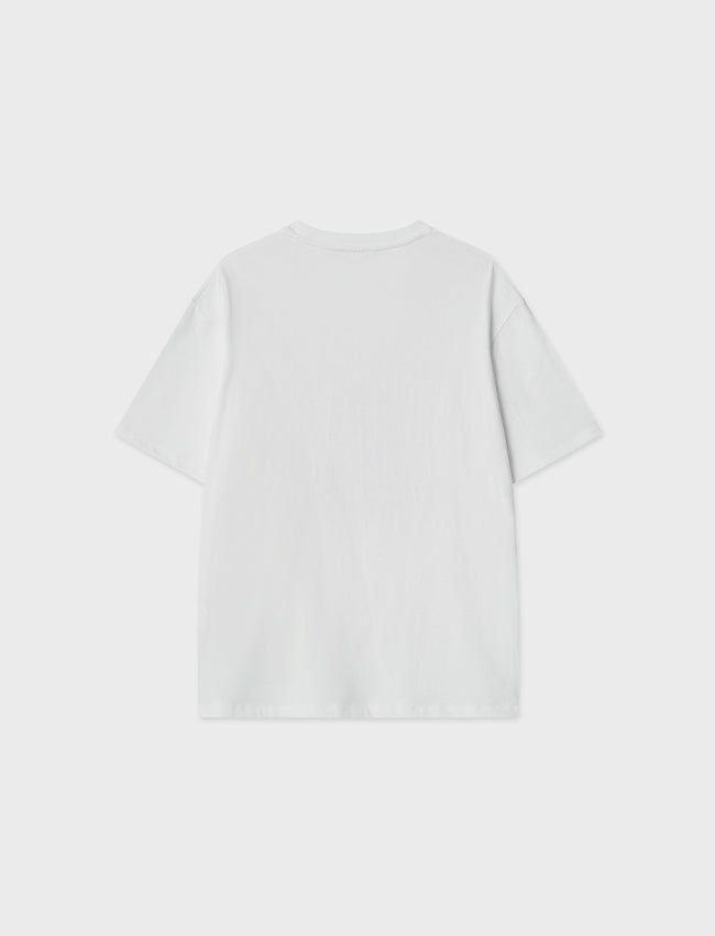 Fruit House Over Fit Tee (White)