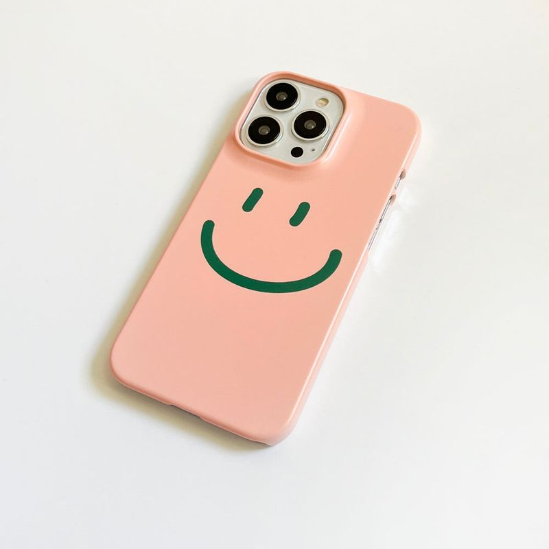 Smile Pink (Matt Phone Case)