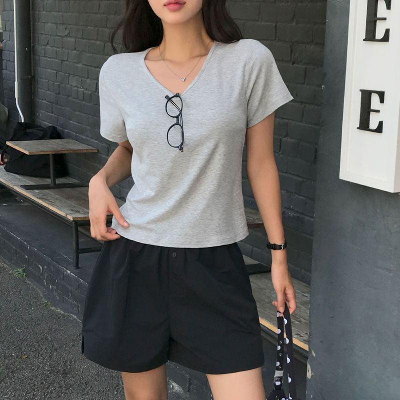 [MADE/S,M] Basic rayon 2typ short-sleeved T-shirt