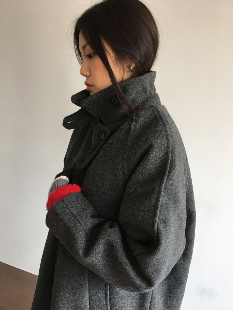 DUGGY（ダギー）の「クラシックハイネックハーフコート (2 Colors)（ジャケット/アウター）」
