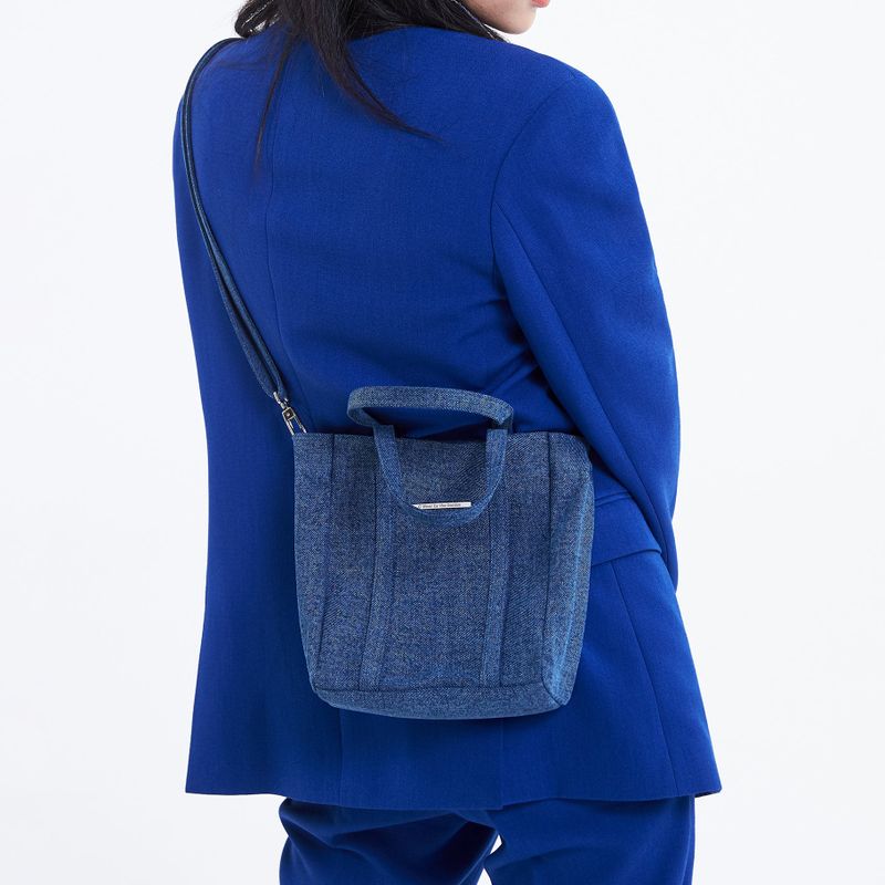 DENIM TOTE BAG MINI MI
