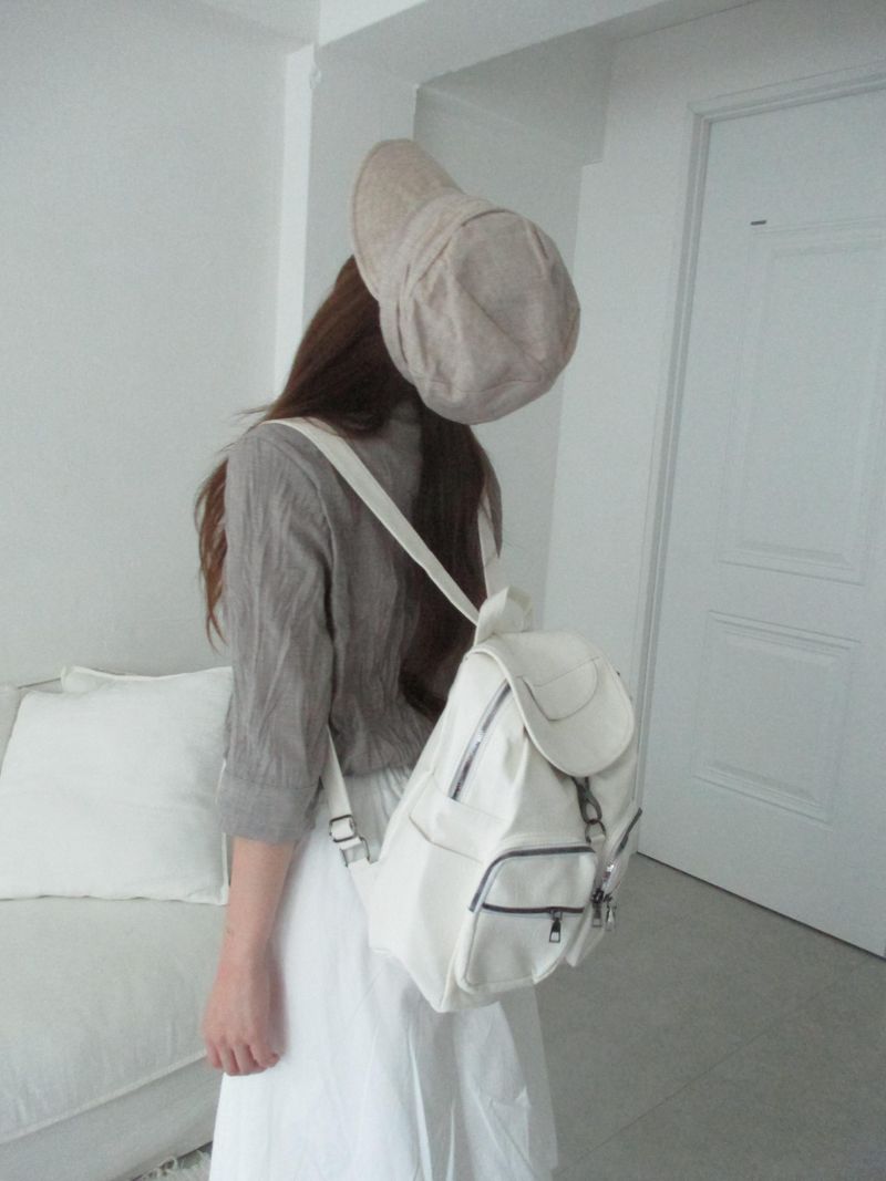 double pocket backpack