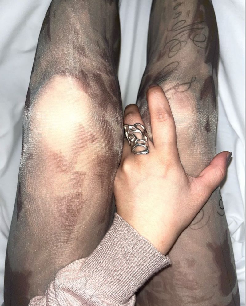 LIVEINMOSS（リヴインモス）の「KAZURA Tights*（Fashion Accessories）」