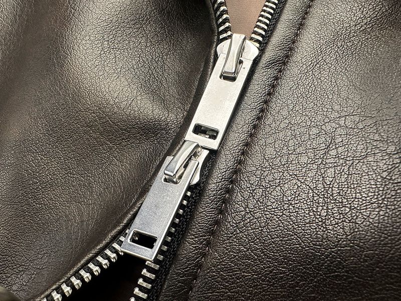 Barrier Hook Leather Jacket