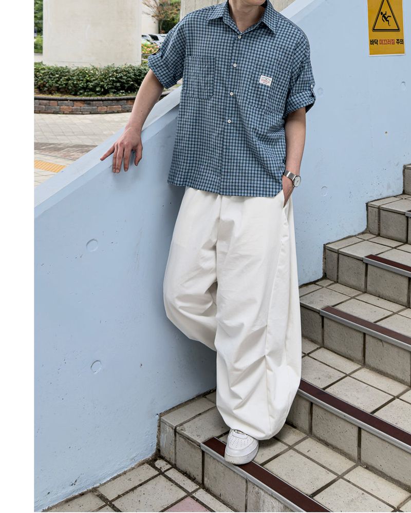 Trevil Patch Balloon Chino Pants