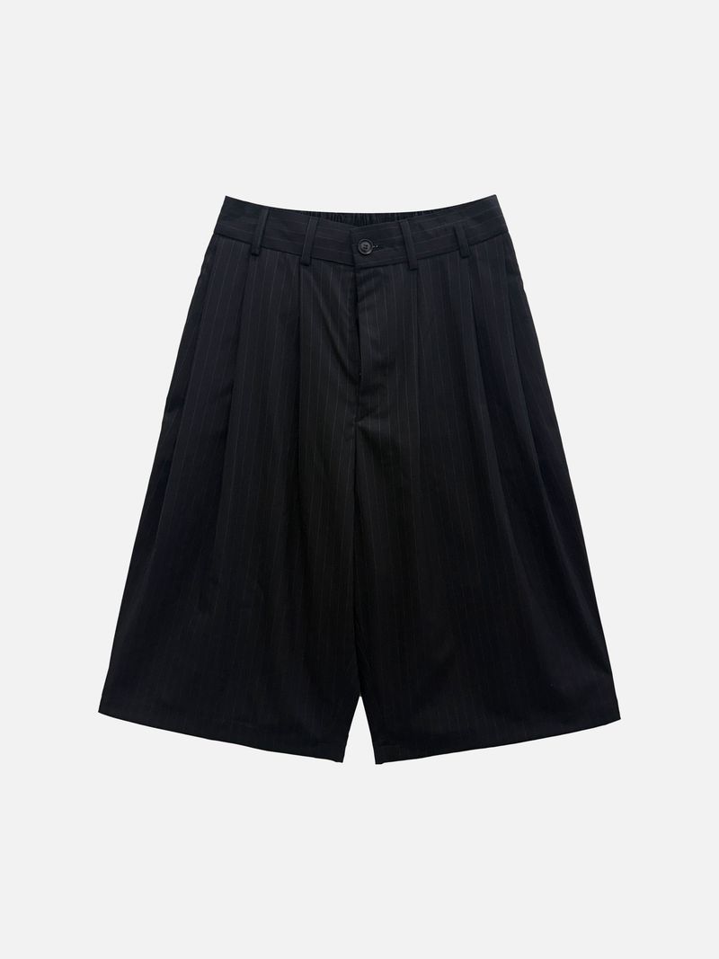  Delta Stripe Bermuda Slacks 2C