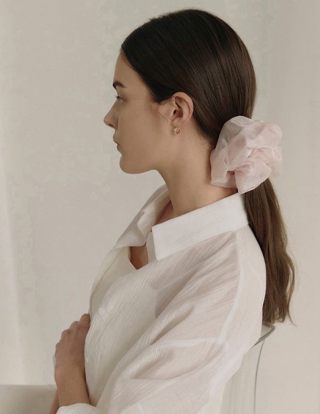 26SS★ Duo Shine (W) Duo Tulle Scrunchie