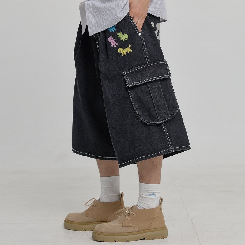 Maltese Cargo Bermuda Denim Pants
