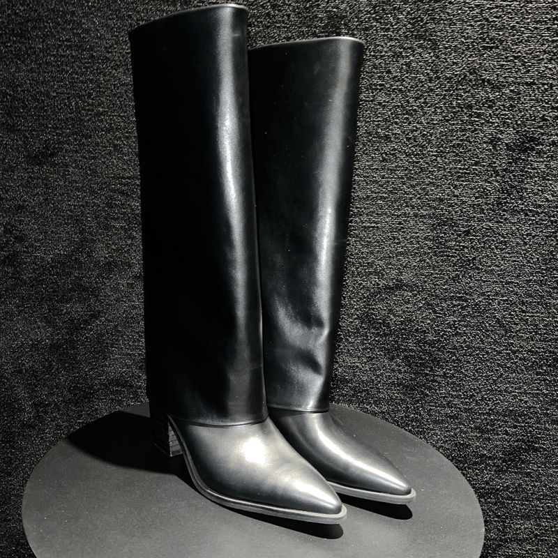 Leg warmer long boots (Black)