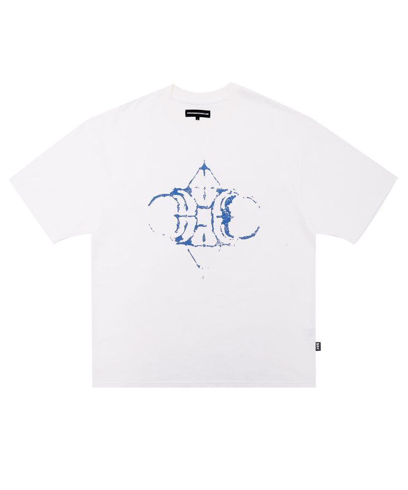 HOUSEROCKCLUB(ハウスロッククラブ)の「ROCK LOGO TEE - VINTAGE WHITE(Tops)」