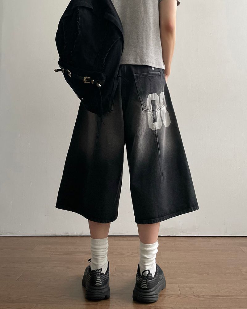 Eight Bermuda Denim Pants