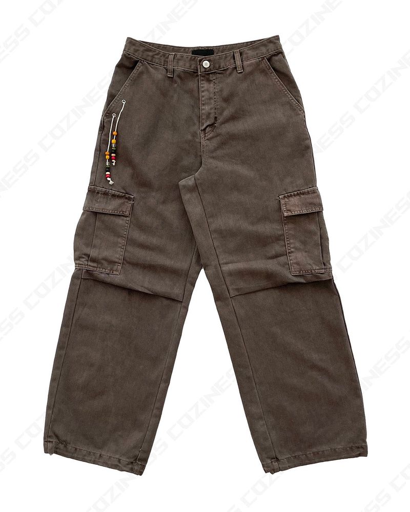 CL Ditto beads Washing cargo pants (3 colors)