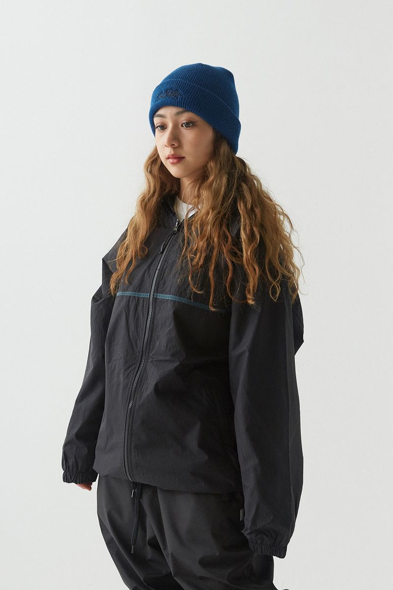 BSR2223FWBN044 ARC LOGO BEANIE BLUE