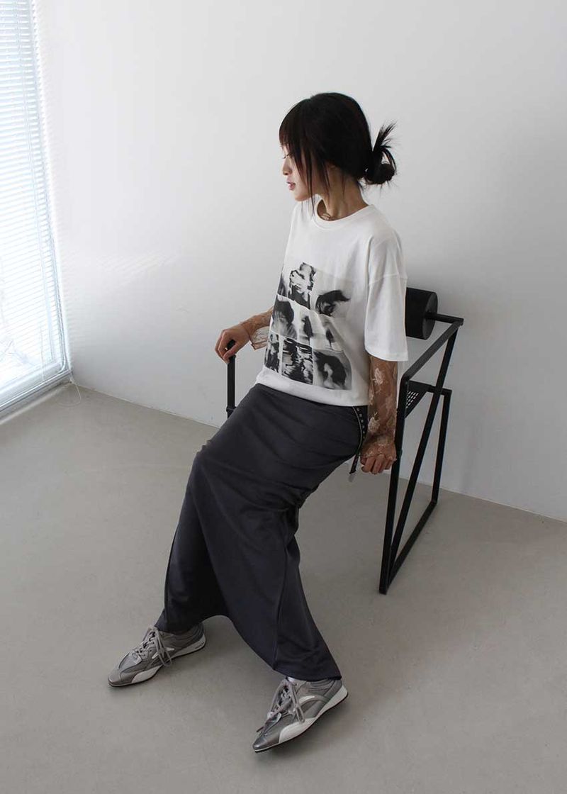 SILVER STILETTO SNEAKERS