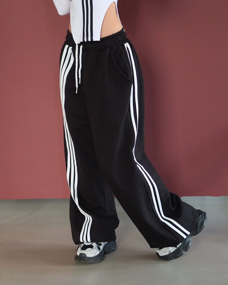 Delight-J（ディライトジェイ）の「[UNISEX] アンバランストラックジョガー&ワイドパンツ（パンツ）」