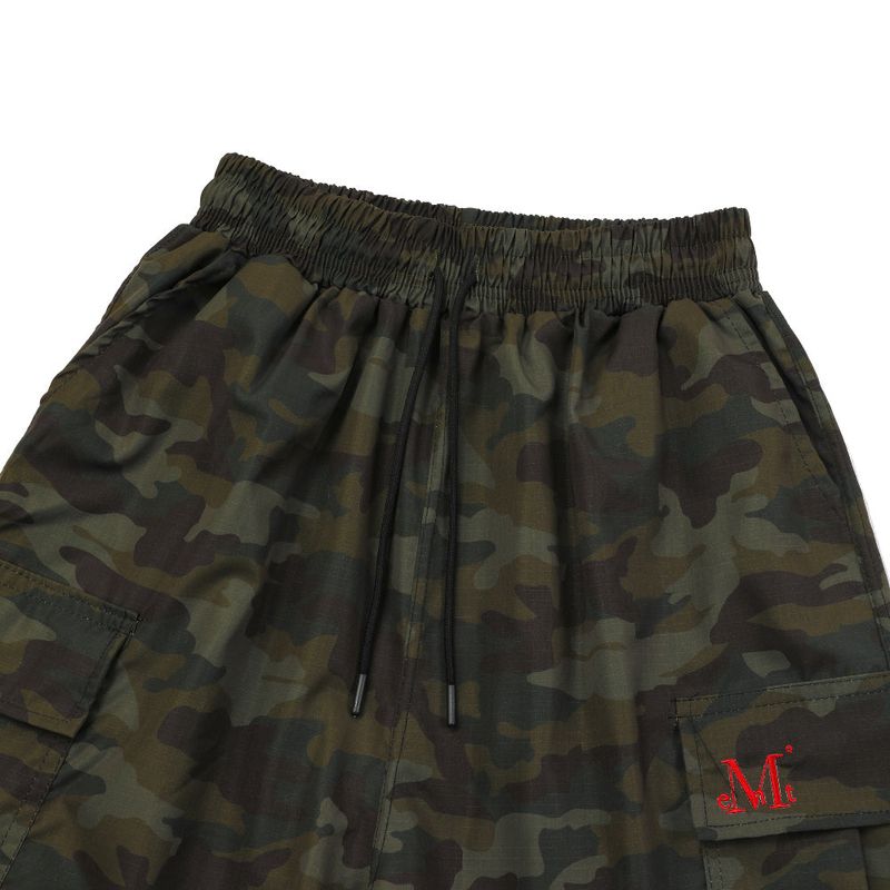 CAMO POLY BERMUDA HALF PANTS (2color)