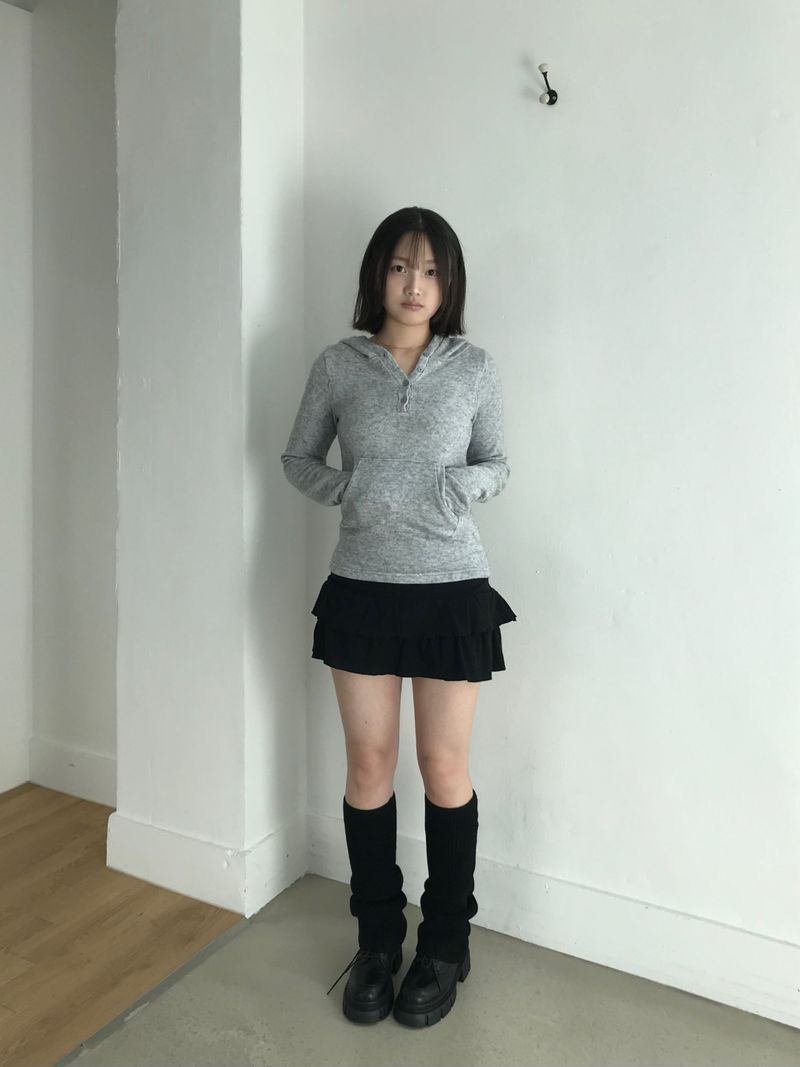Miu Hooded T-shirt (3 colors)
