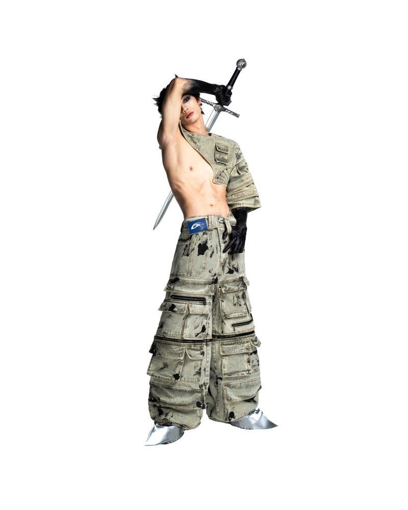 GREEN LEGACY PANTS MULTI POCKET