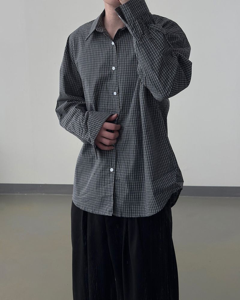 Better Mini-Check Cotton Shirt
