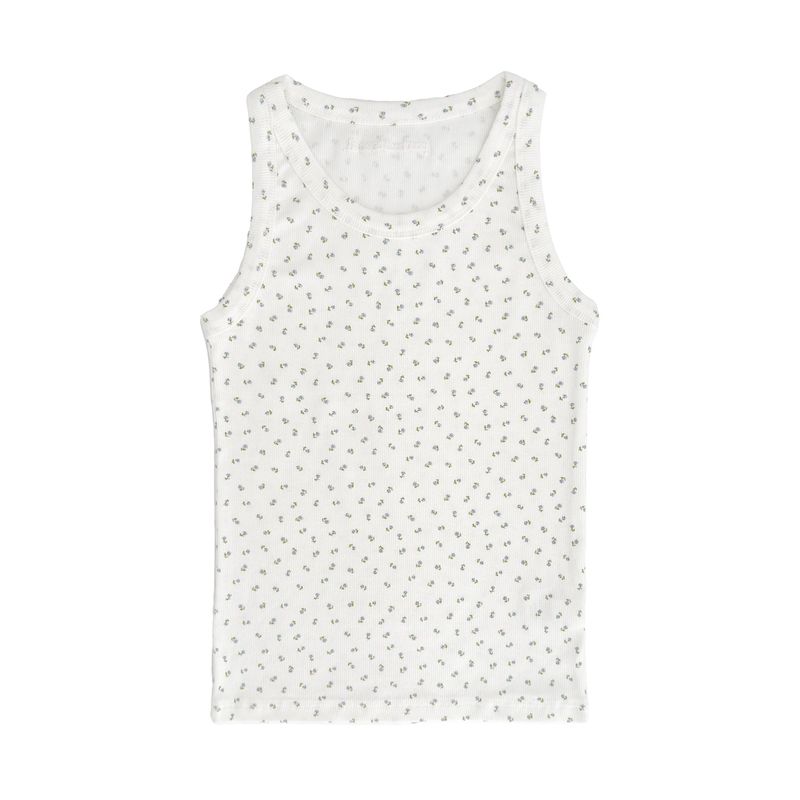 [prts made] plan ribbed sleeveless top (6colors)