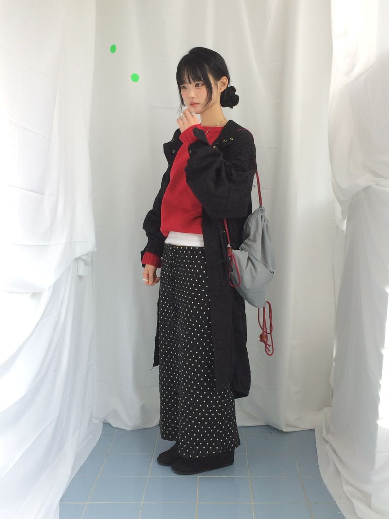 mode dot flow skirt