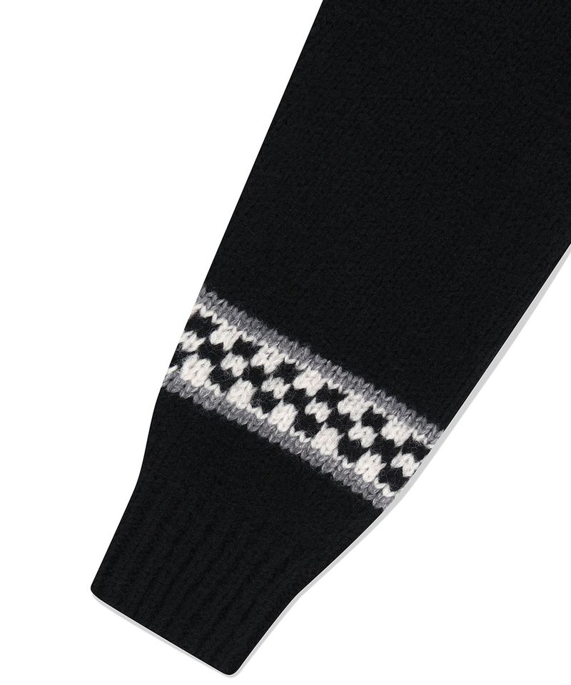 SKULL COWICHAN KNIT SWEATER
