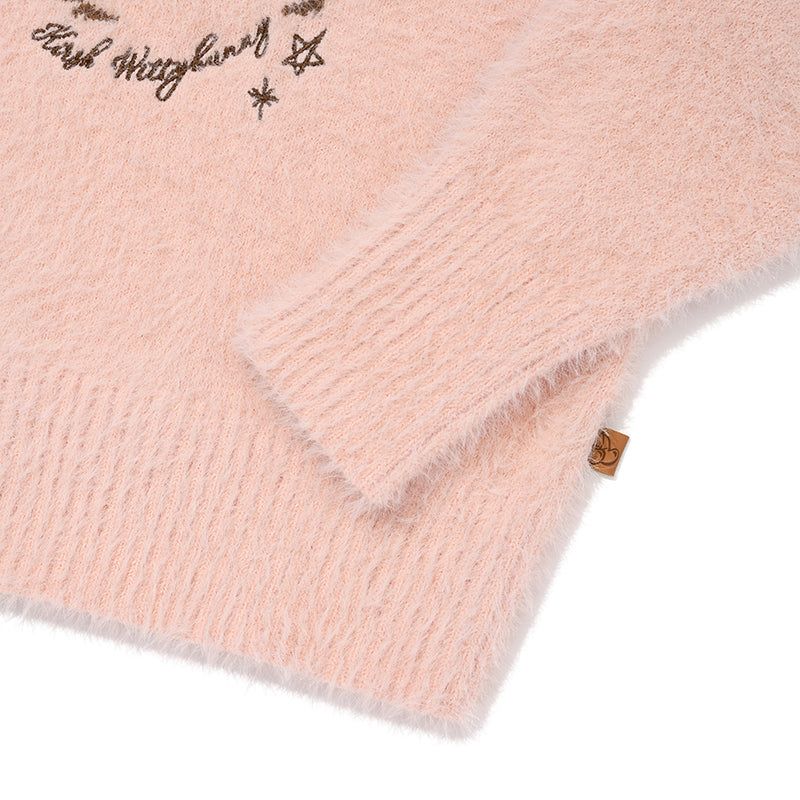 WITTY BUNNY JACQUARD KNIT [PINK]
