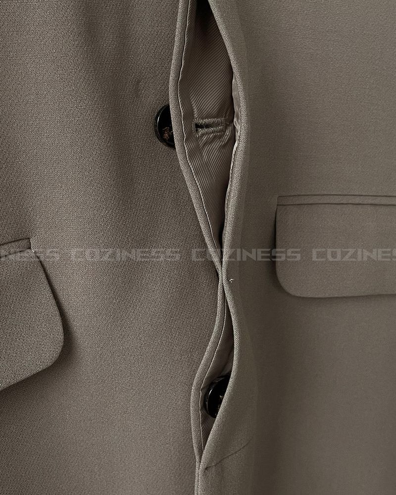 ECT Minimal Hidden Short Jacket (2 colors)