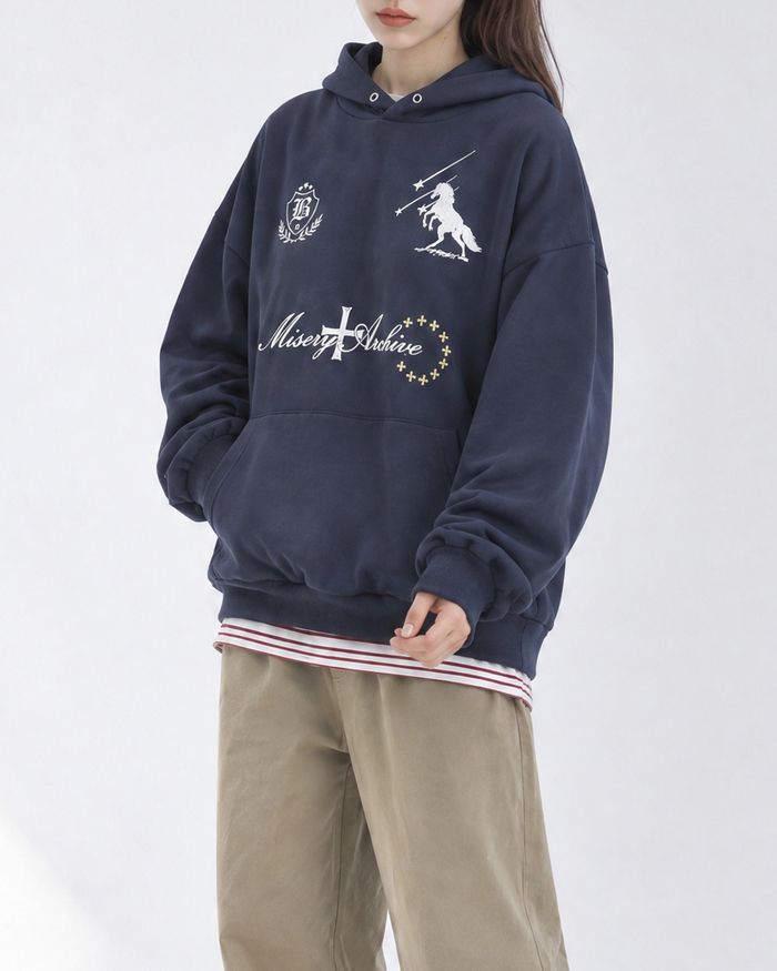 (UNISEX) Starfall Graphic Hoodie