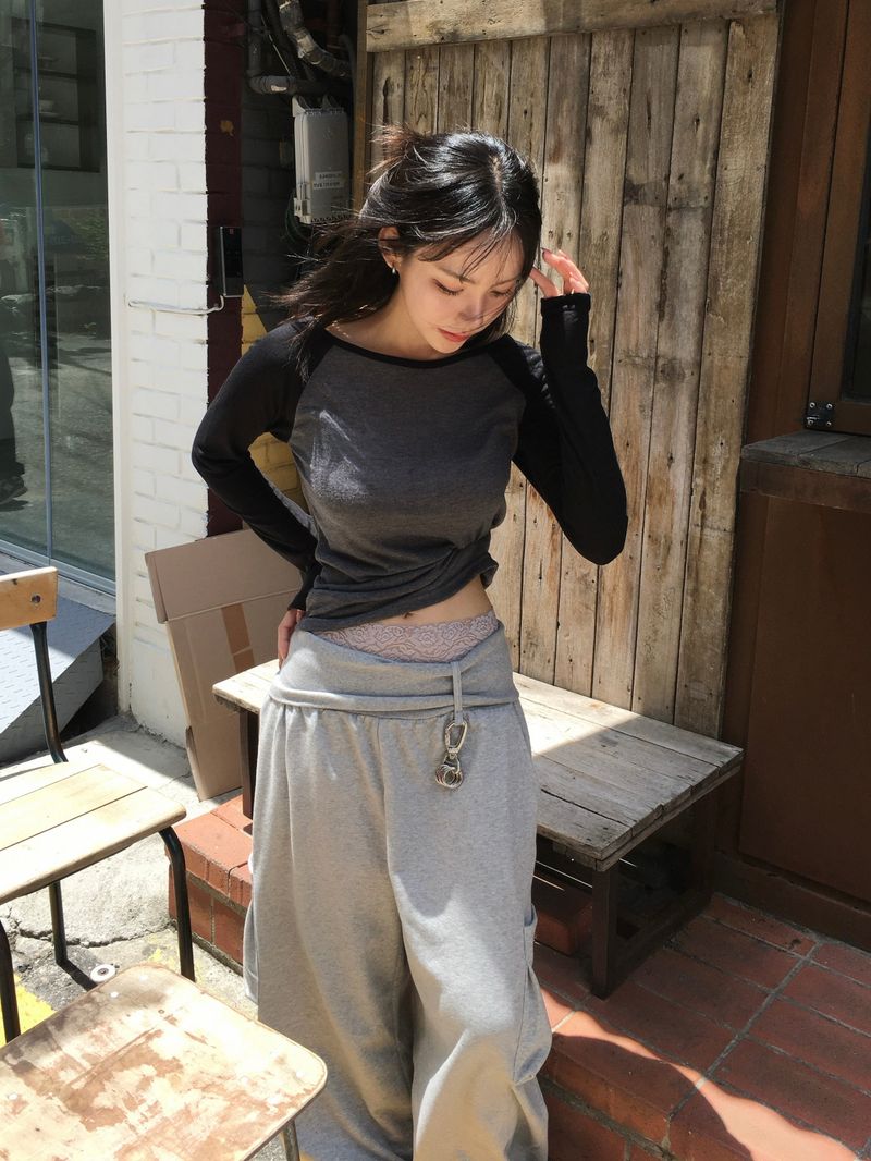 Lace Sagging Layered Shorts (4c)