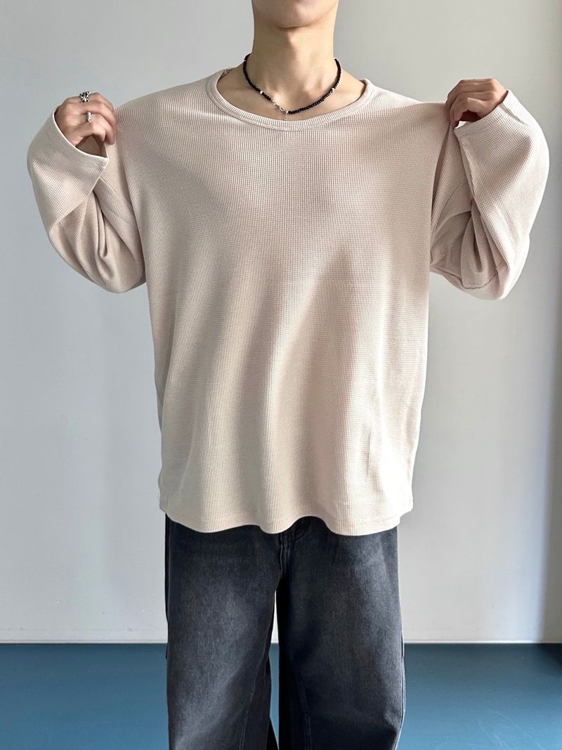Module Basic Waffle Uniqlo Long Sleeve 4C