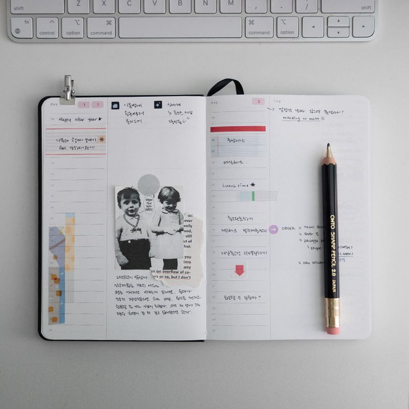 pattern memo sticker