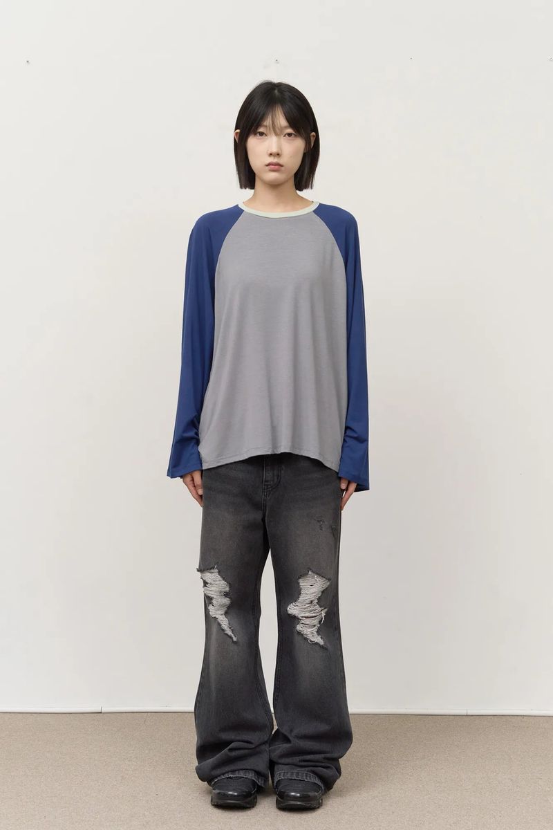 (W) Tico Color Block Top