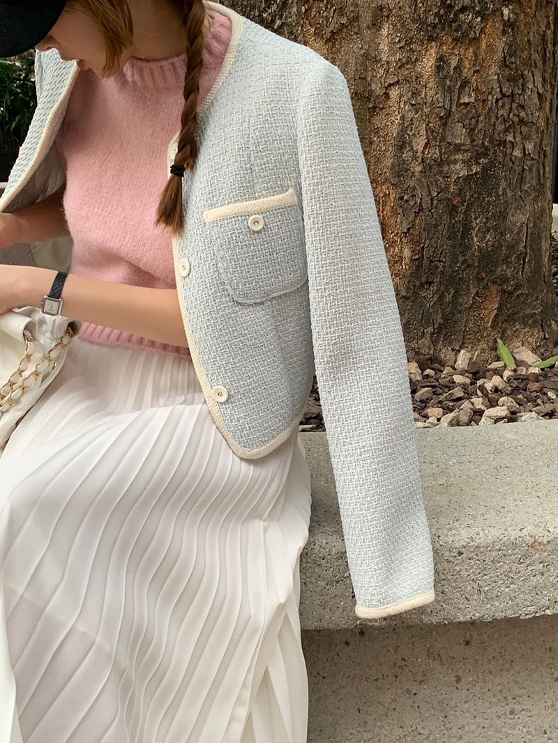 [MADE] LOVE MORE PINTUCK LONG SKIRT