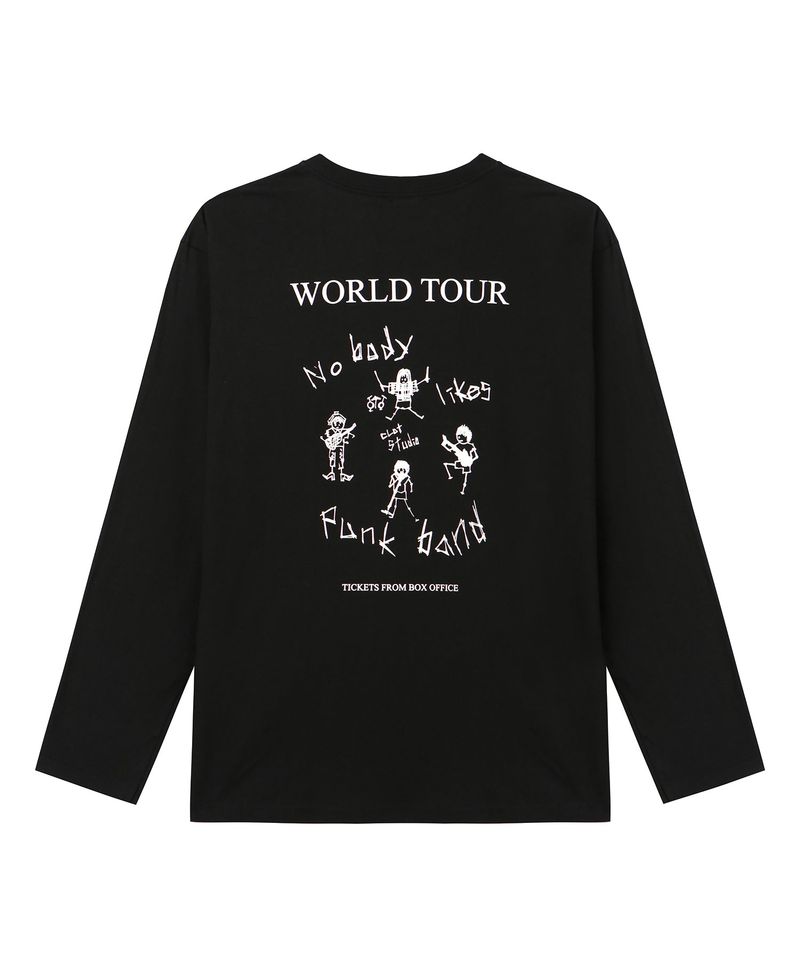CLUT STUDIO(クラットスタジオ)の「world tour t-shirt(Tops)」