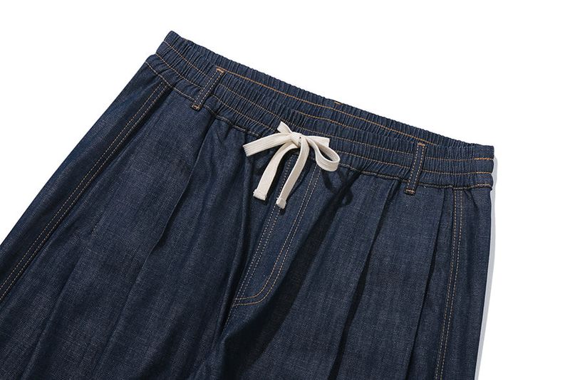 BALLOON COTTON PANTS_BLUE
