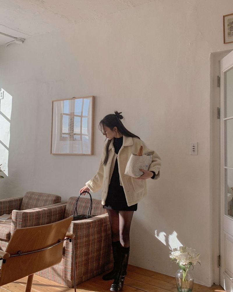 Fur Half Jacket