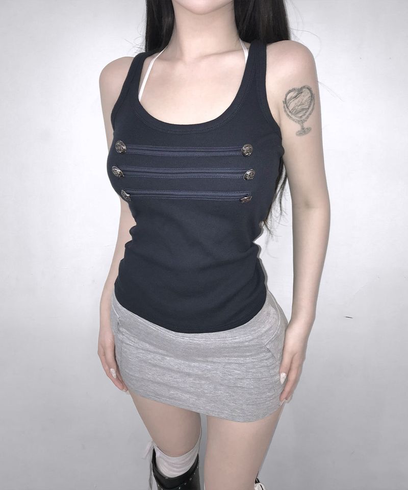 josie button top (3colors)