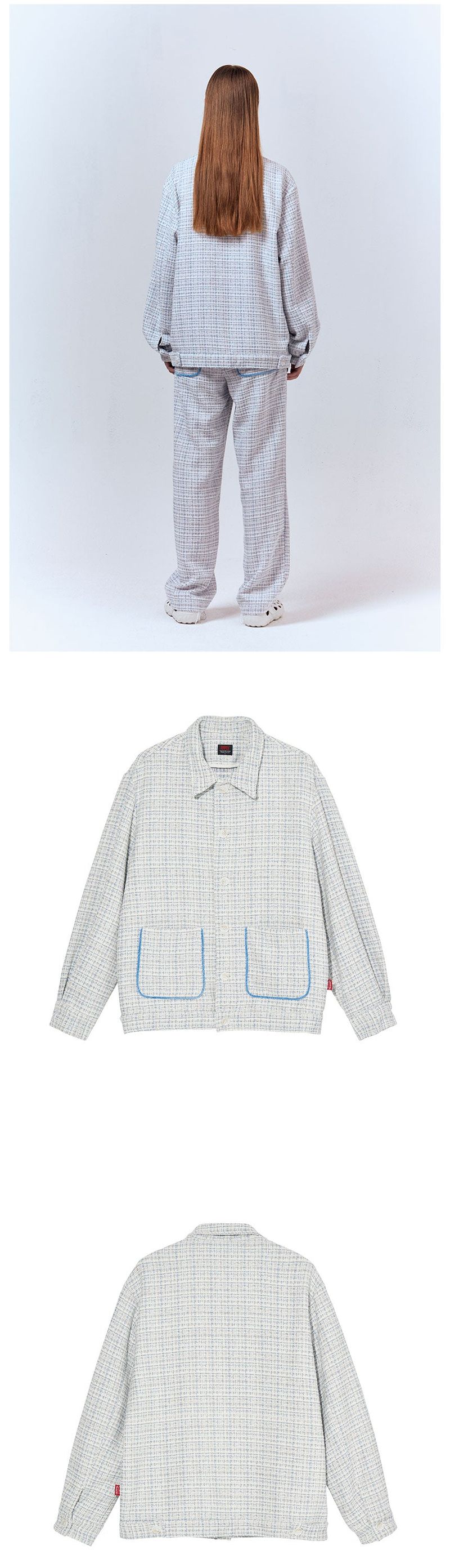 LIBERTY TWEED JACKET [BLUE]