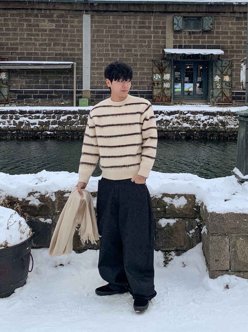 Er high-density mohair dangara knit