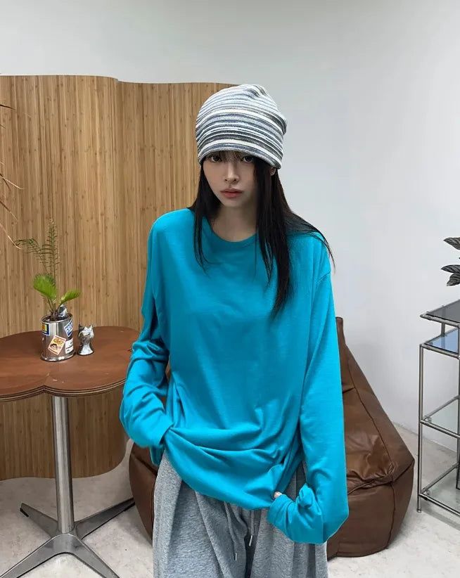 SATIIIZ（サティーズ）の「Edel Soft Layered Long Sleeve（Tops）」