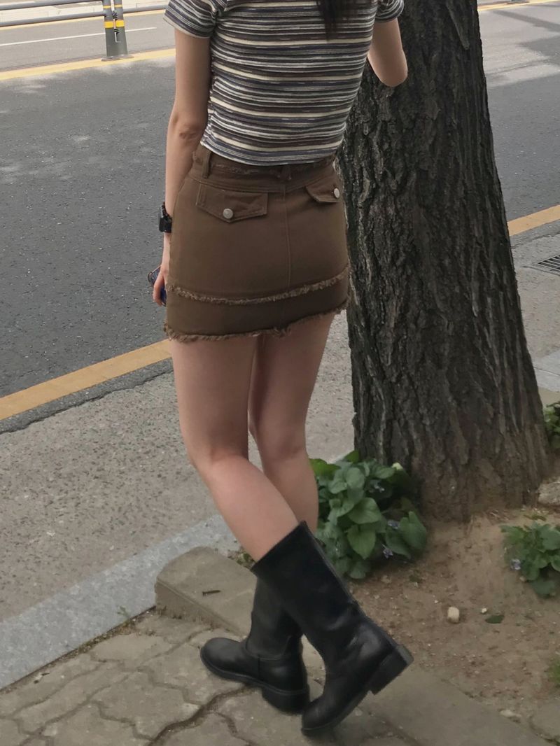 Brownie mini skirt