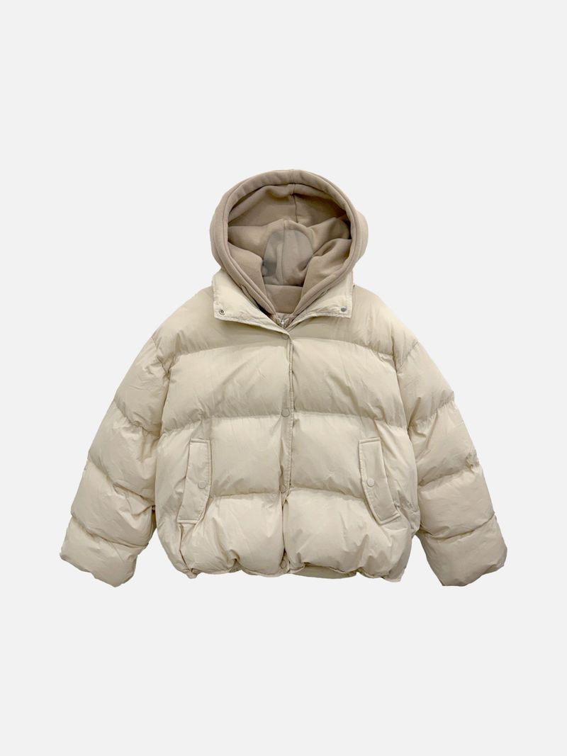 Urban Hood Layered Daily Short Padding (4c)